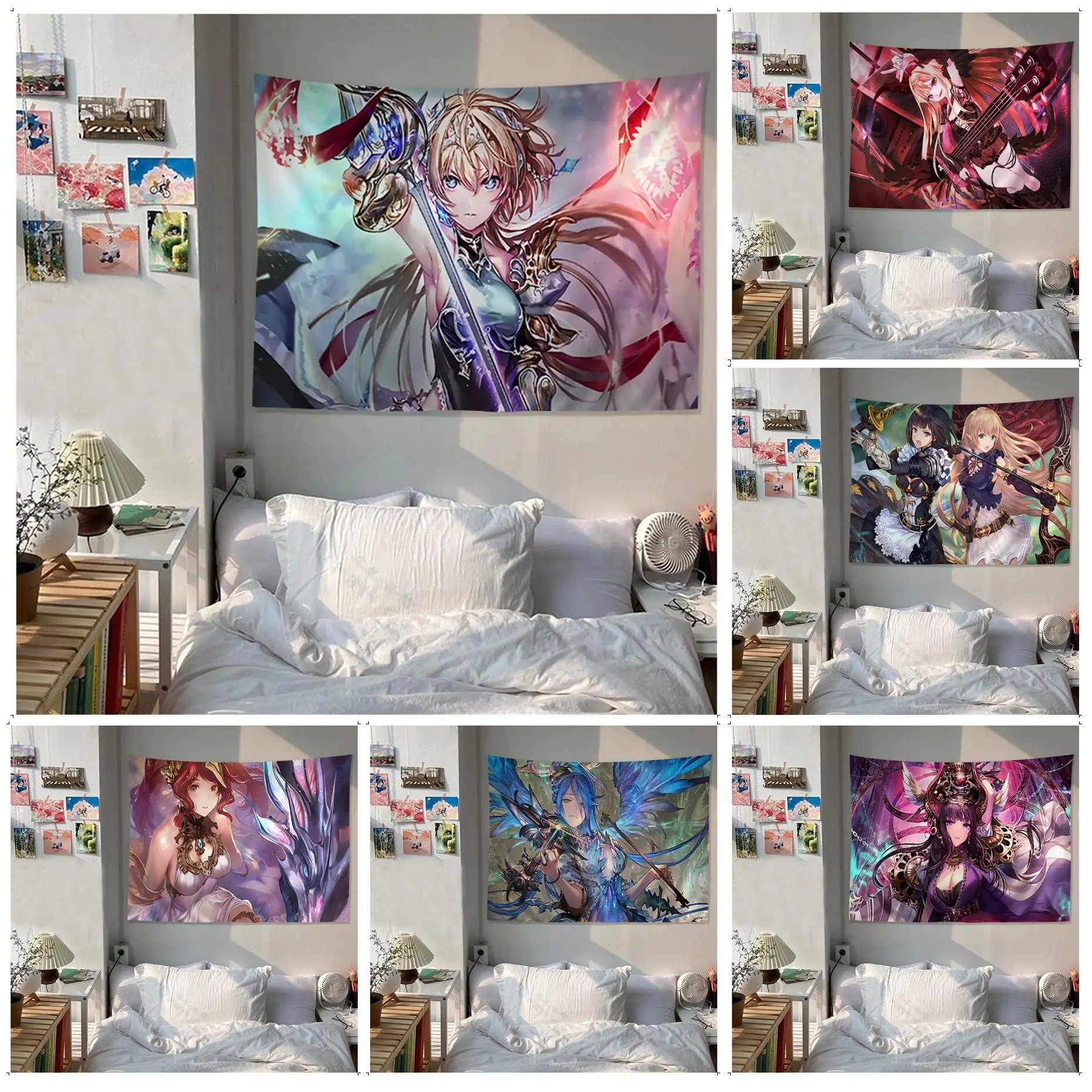 

Shadowverse Wall Tapestry Indian Buddha Wall Decoration Witchcraft Bohemian Hippie Wall Hanging Sheets