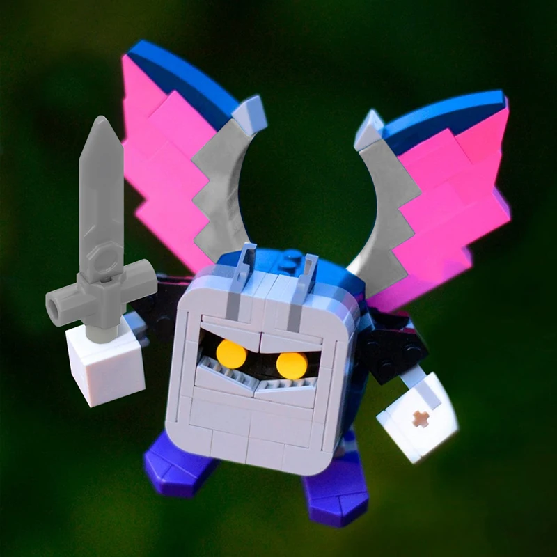MOC Super Metas Knights наборы строительных блоков аниме Kirbys фигурки героев модель здания