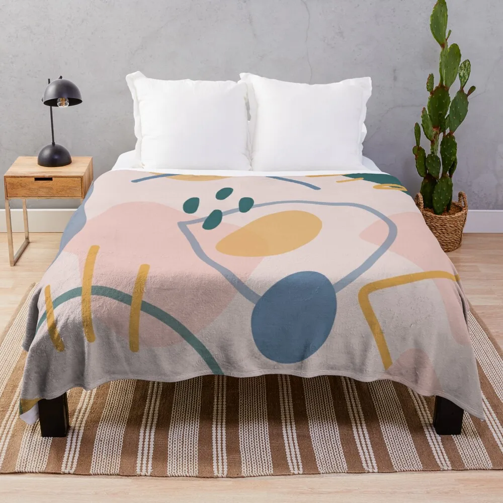 

Abstract Shapes Throw Blanket flannels flannel blanket fur throw blanket