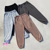 season 6 pants high quality zip pocket kanye west sweatpants washed hip hop solid trouser for men women