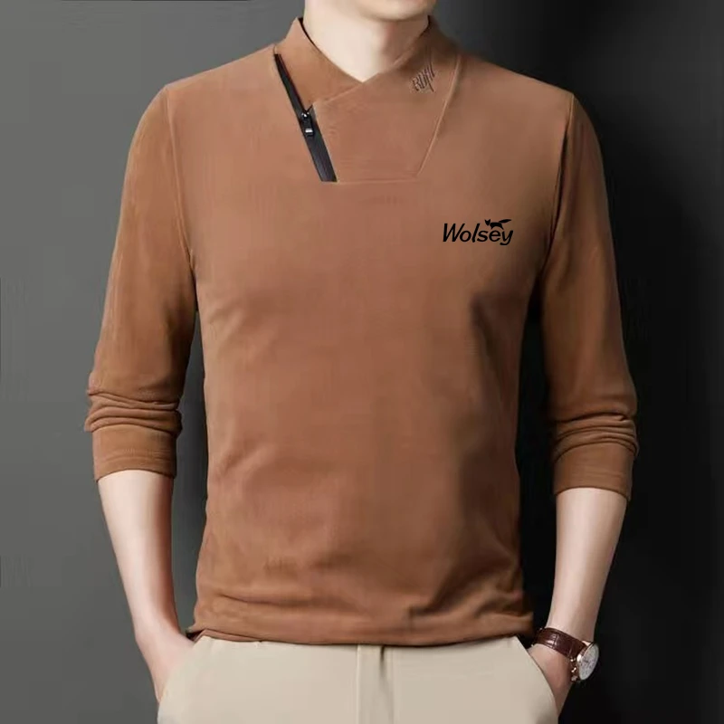 

Blouse 2023 Golf Shirts Men Golf Wear Autumn South Scape Golf Clothing Men T-shirt Quick Drying Waterproof Tennis T-shirt Polo