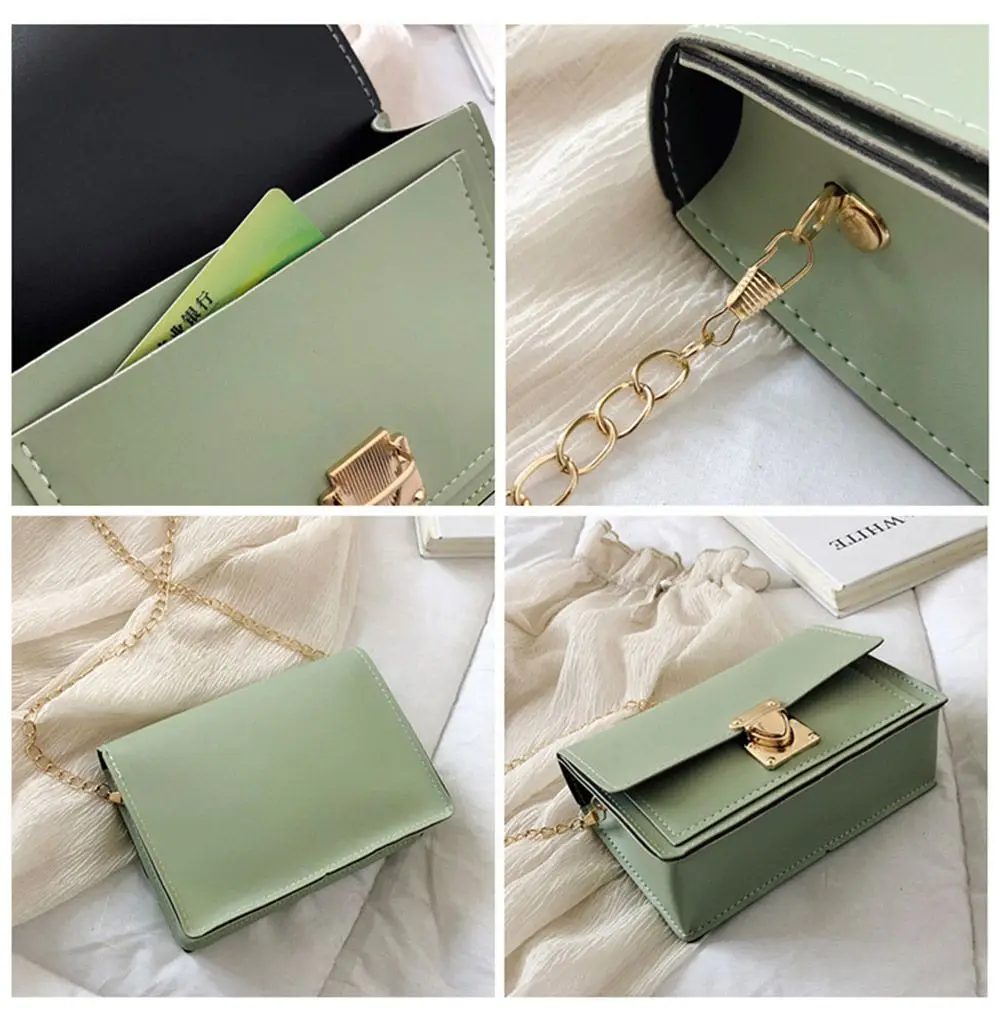 Женские сумки через плечо сумка-мессенджер сумка на цепочке для девушек