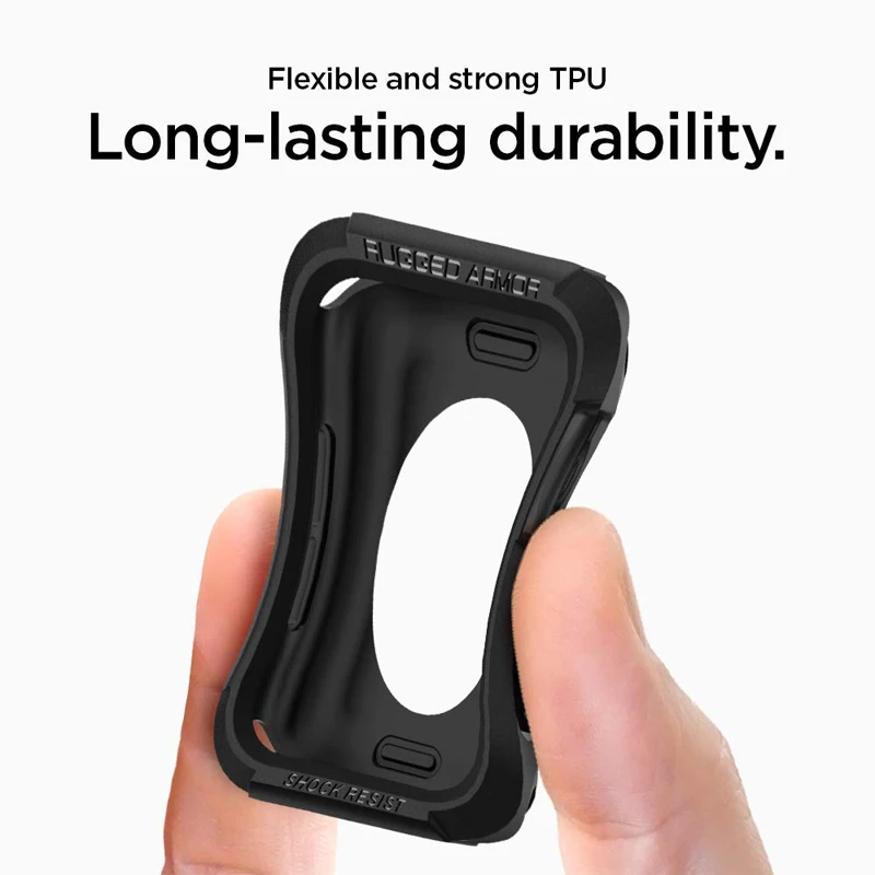

Rugged Armor Watch Case For Apple Watch 40mm 44mm Strap TPU Soft Shockproof Protective Cover For Iwatch 4 5 6 Se Accessories