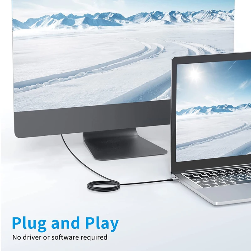 USB C to HDMI Cable 4K For Nitendo Switch PD 100W Thunderbolt 3 Converter for MacBook Huawei USB-C HDMI Adapter Type C to HDMI