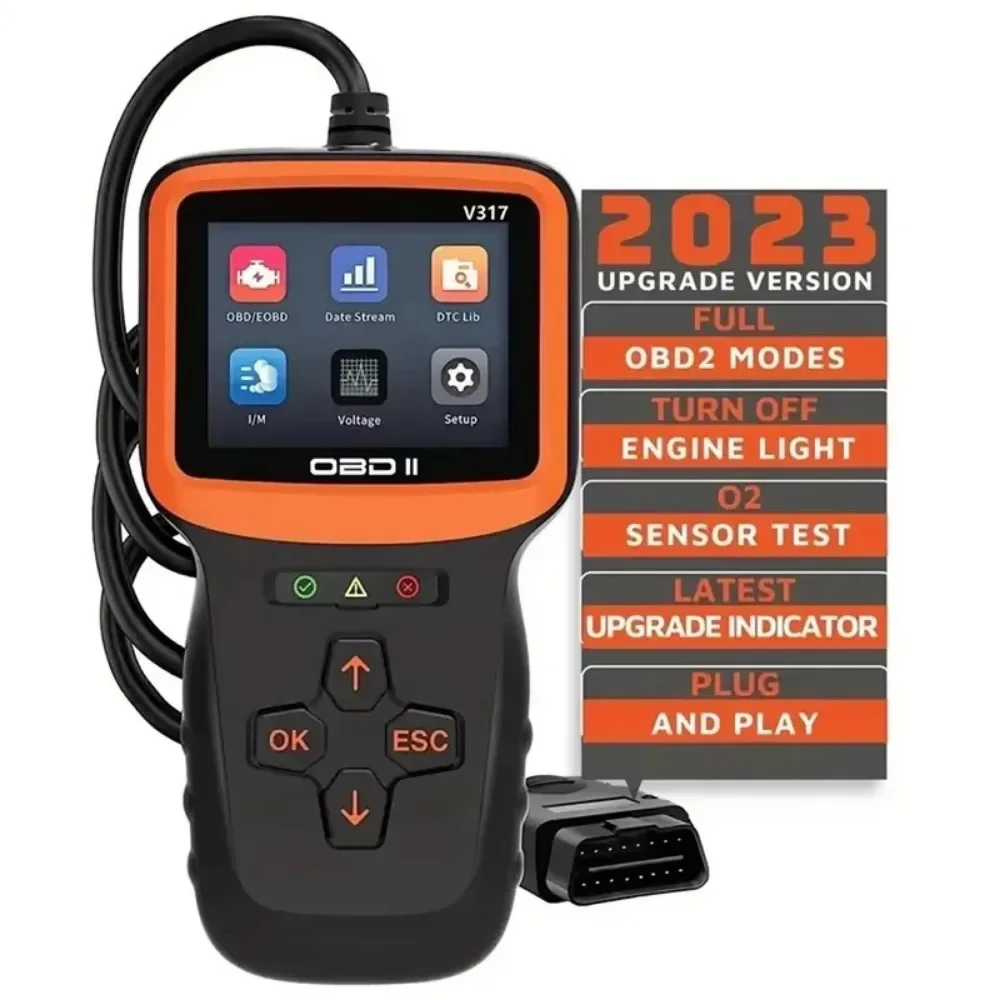 Сканер v317 OBD2 профессиональная система диагностики двигателя бессрочный для