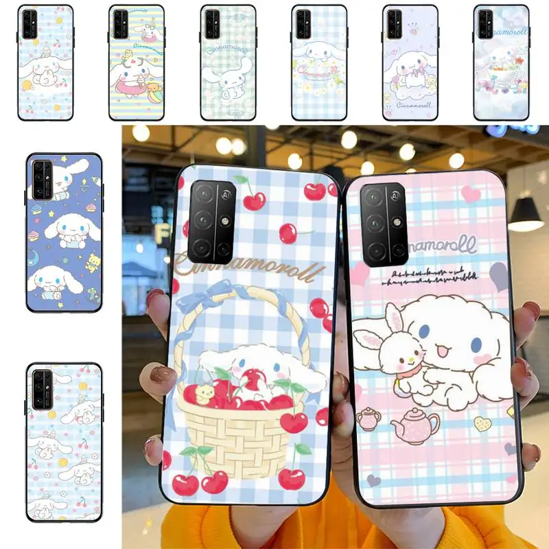 

BANDAI cute Cinnamoroll Phone Case for Huawei Honor 10 i 8X C 5A 20 9 10 30 lite pro Voew 10 20 V30