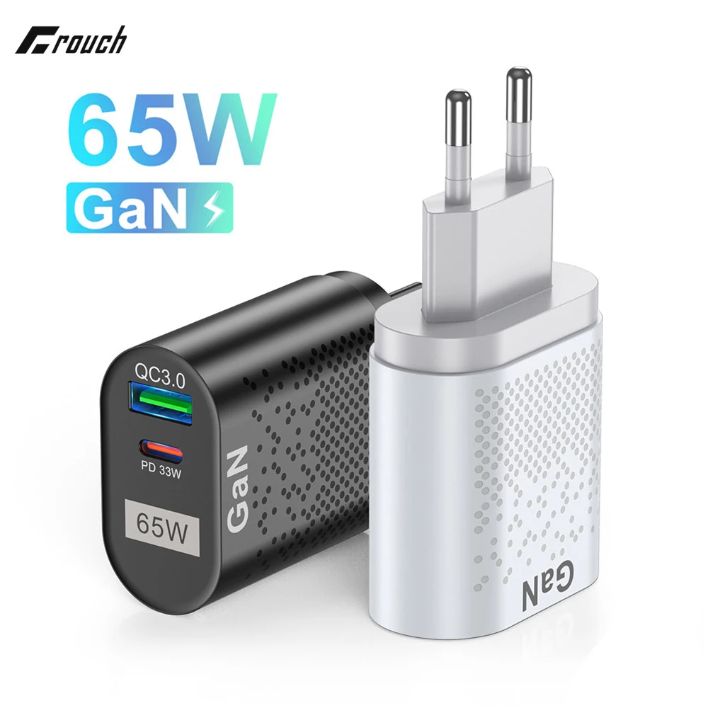

Зарядное устройство USB Type-C, 65 Вт, QC 3,0