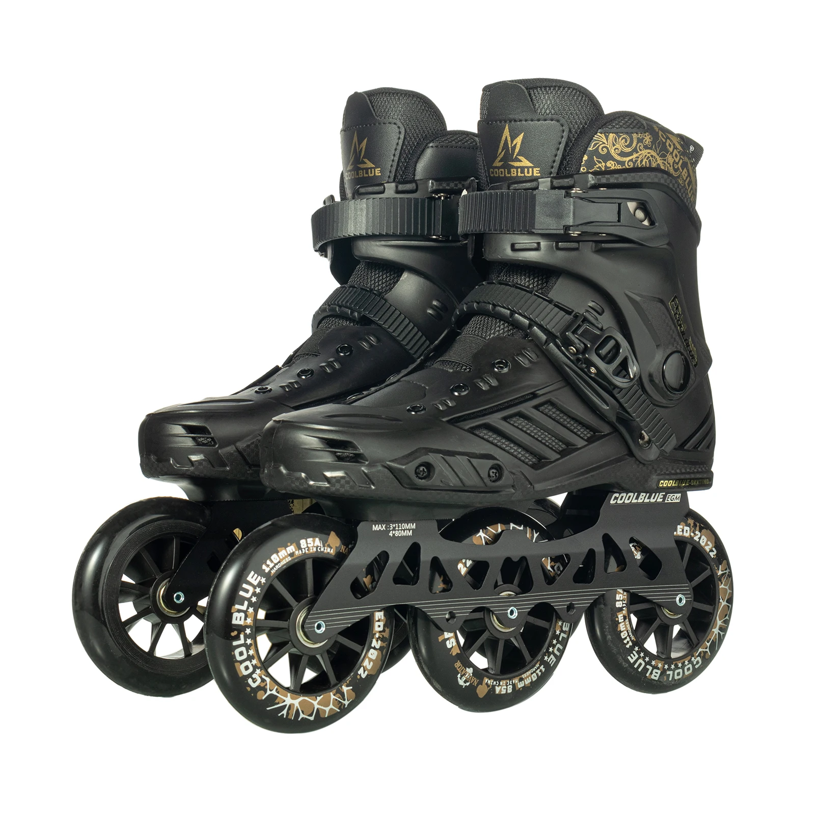 3 Wheels Roller Skates Shoes Men Speed Skates Adult Racing S