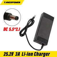 6 s 25 2v 3a li ion battery charger for 21 6v 22 2v 14500 14650 17490 18500 18650 26500 polymer lighted
