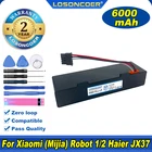 100% Оригинальный LOSONCOER STYTJ02YM Аккумулятор для робота-пылесоса Haier JX37 для Xiaomi Mijia 12