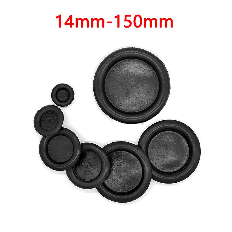 

Черная резиновая заглушка для электрощита 14-150 мм