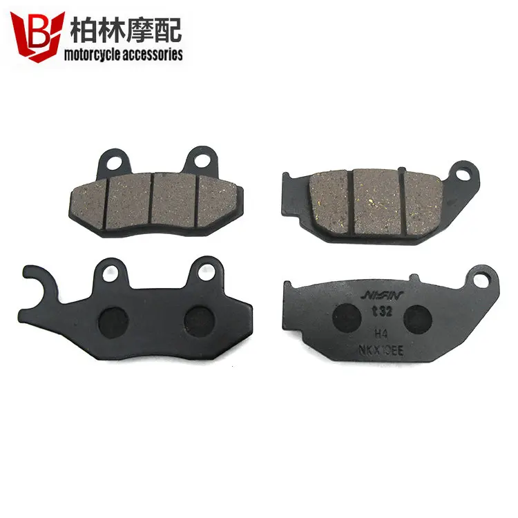 

Motorcycle Front and Rear Brake Pads Apply For Loncin Voge 300r 300ac 300rr Lx300-6ac Cr6