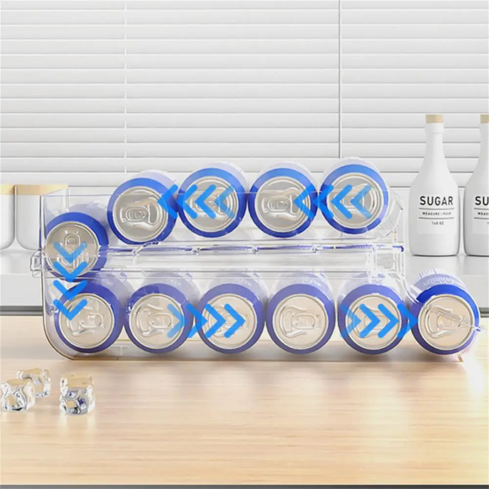 

Refrigerator Drawer Kitchen Storage Organizer Beverage Storage Box Stackable Egg Holder Plastic Refrigerator Shelf Drawer Box
