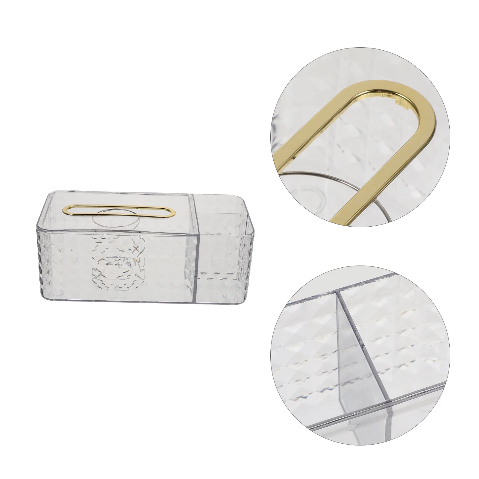 

Tissue Box Holder Case Cover Paper Container Desk Desktop Organizer Toilet Storage Napkin Towel Remote Decorative Farmhousepen