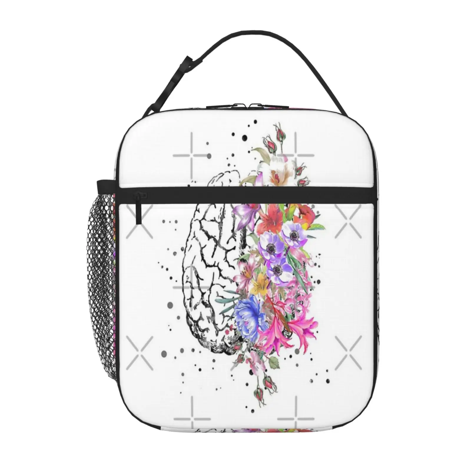 

Brain Anatomy Lunch Tote Thermo Bag Kid'S Lunch Box Thermo Cooler Bag