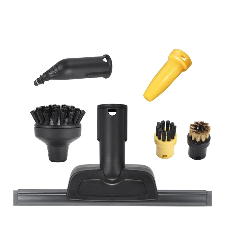 

HOT!Replacement Round Brush Mirror Brush Head Nozzle For Karcher Clean Machine SC1 SC2 SC3 SC4 SC7 Accessories