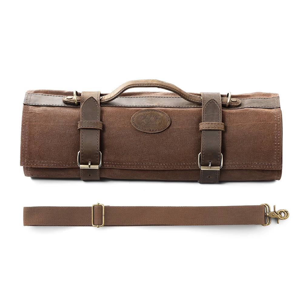 

XINZUO портативная утолщенная холщовая сумка для ножей шеф-повара, рулонная сумка для шеф-повара, карманы для хранения приготовления пищи на открытом воздухе, сумка для инструментов для ножей