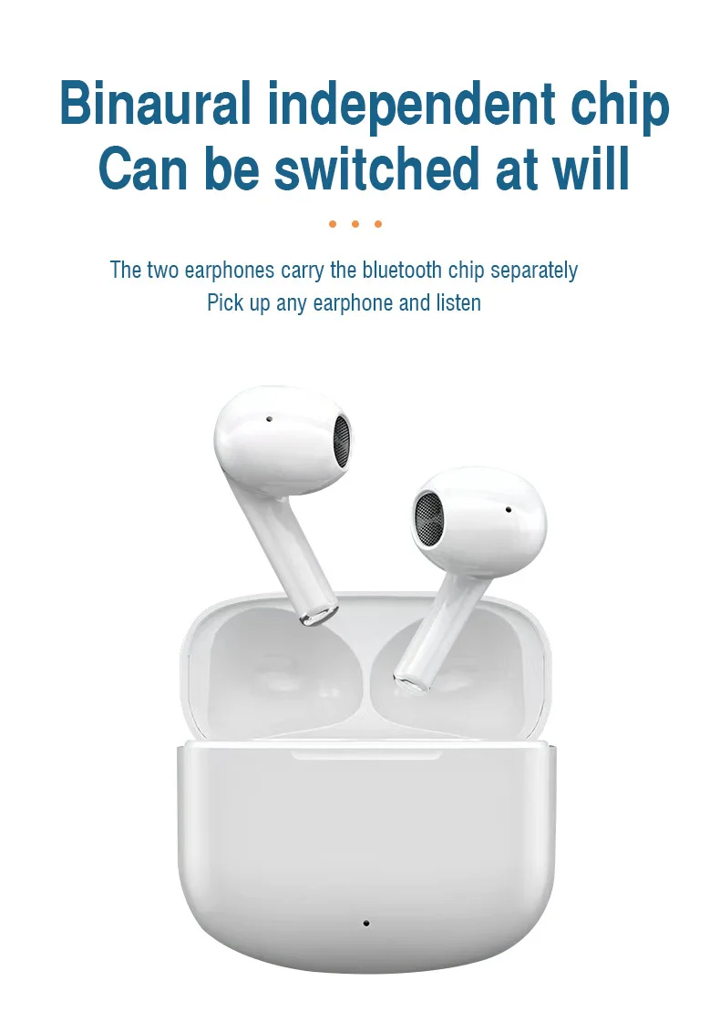 

TWS Bluetooth Headset Stereo Audio Wireless Earphones