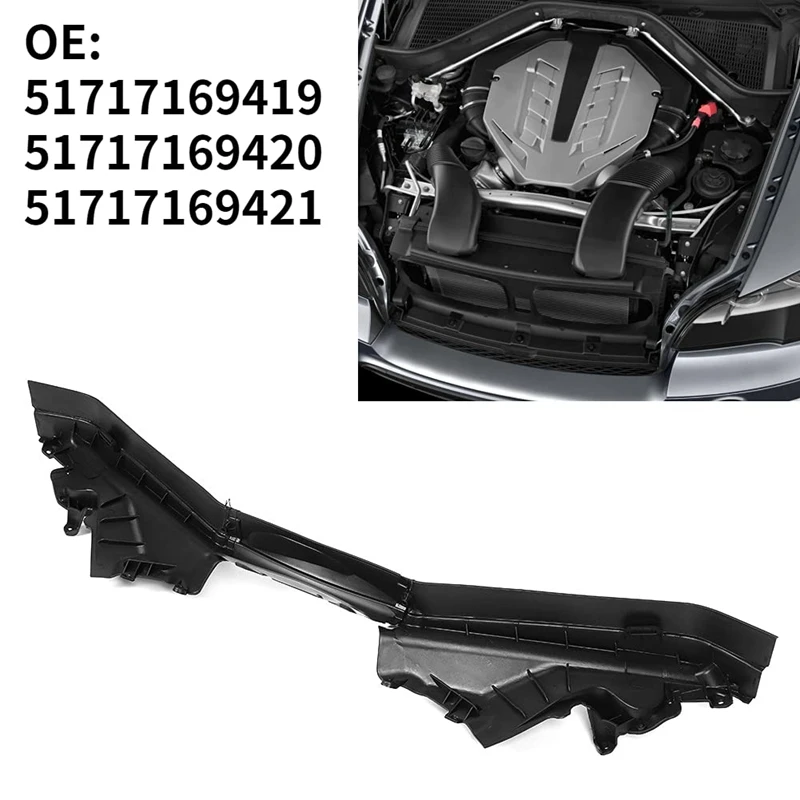 Комплект перегородки верхнего отсека двигателя для BMW X5 X6 E70 51717169420 51717169421 51717169419 3