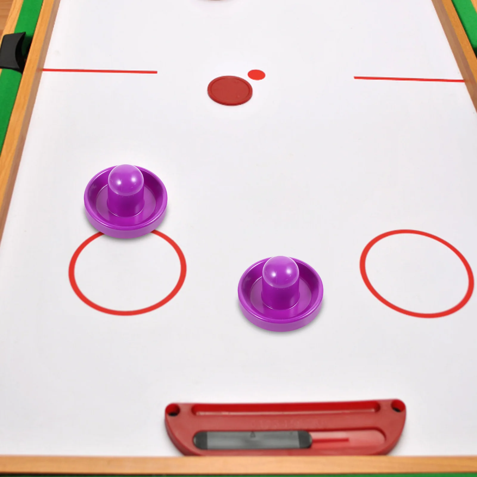 

Ice Hockey Pucks Pusher Party Supplies Game Accessories Putter Table and Paddles Household