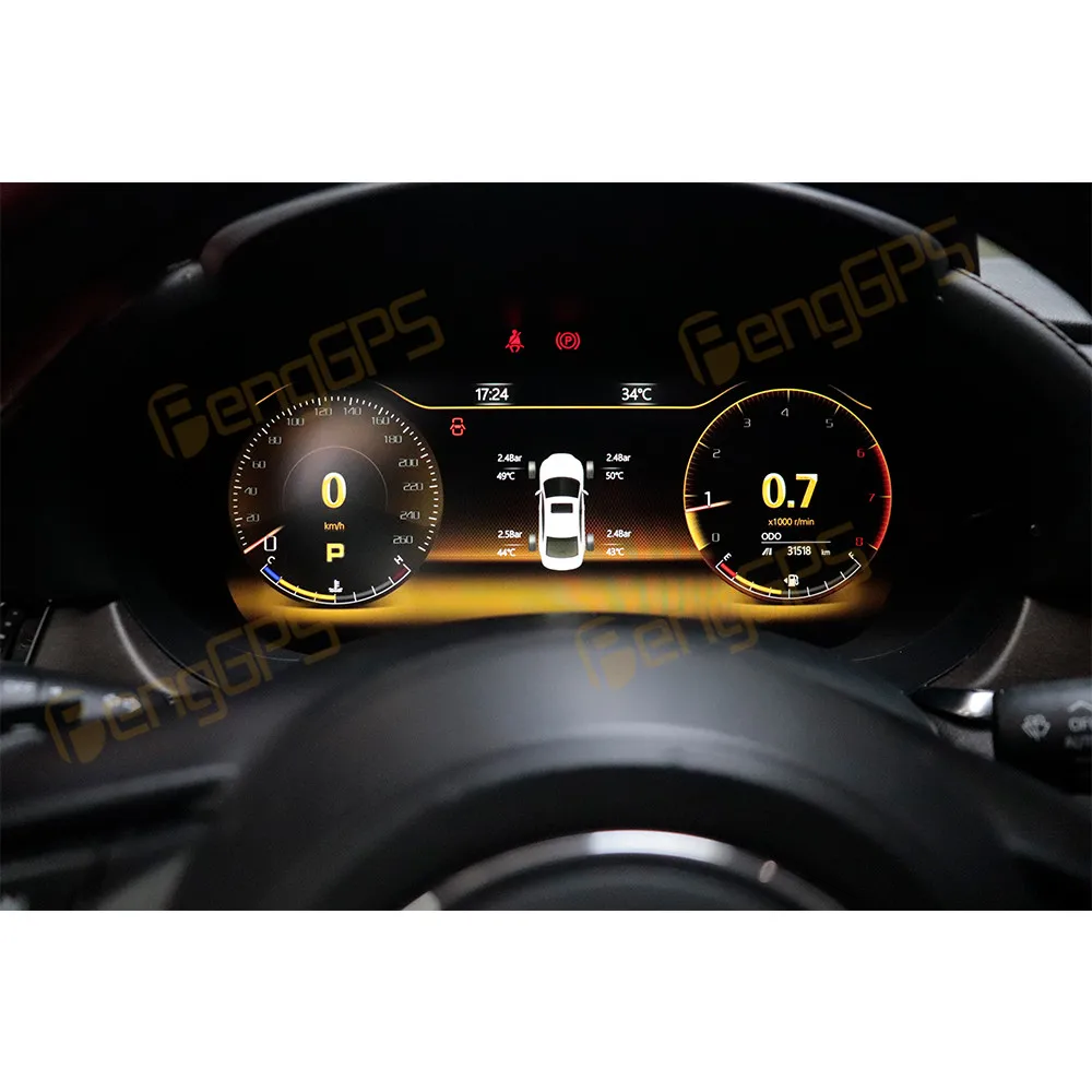 12 3 дюймовый ЖК-измеритель Linux для Mazda 6 CX-4 CX-5 CX-7 Atenza 2016-2021 Автомобильный