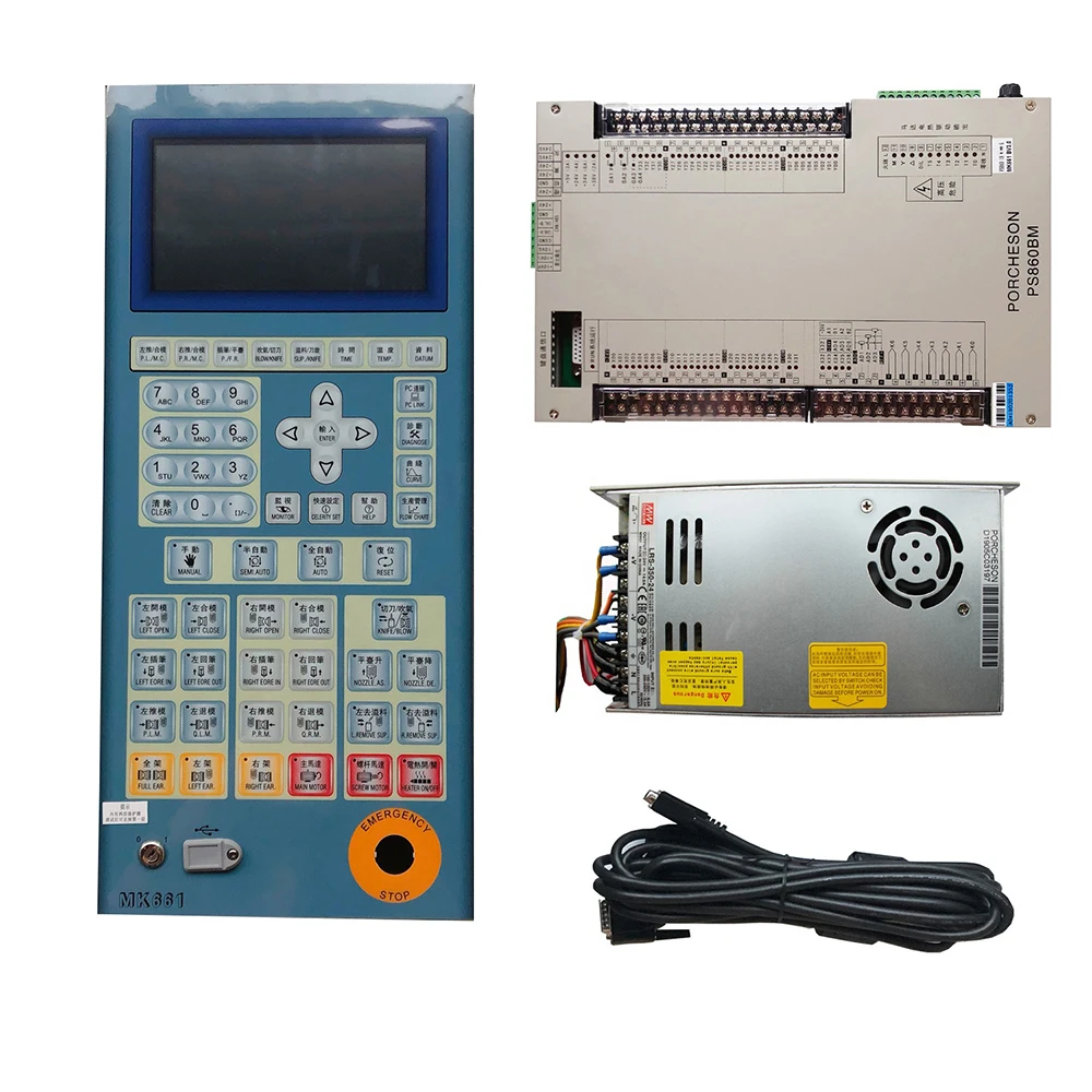 

Porcheson PS860BM MK128 controller, Porcheson PS330BM MK108 control system for injection molding machine,