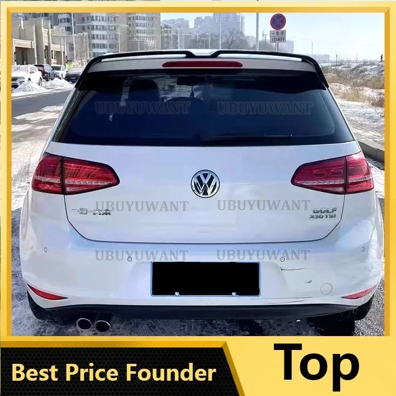 Аксессуары для гольфа mk7 автомобильный спойлер с крыльями VW gti