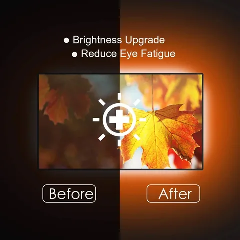 Светодиодная подсветка для телевизора NoEnName_Null 4K RGBIC