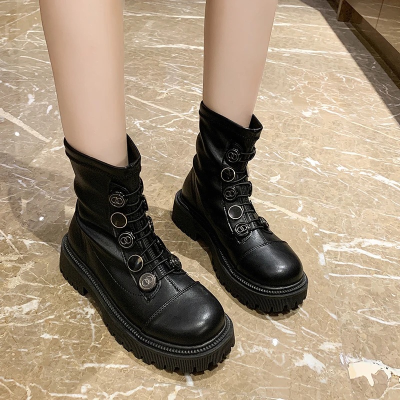

2022 Autumn and Winter New Martin Boots Fashion Trend Women's Short Boots Casual Comfortable Women Boots Fashion Boots
