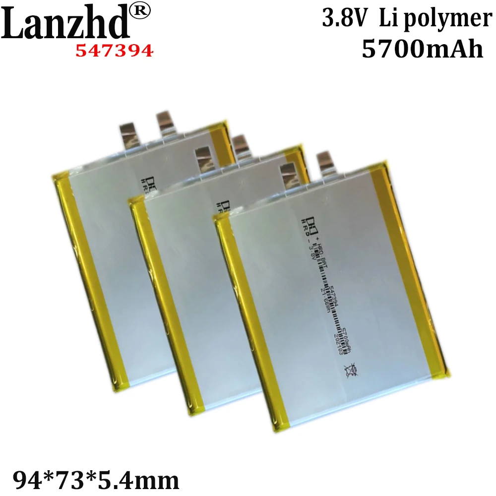 Полимерная литиевая батарея 3 8 В подходит для ноутбука