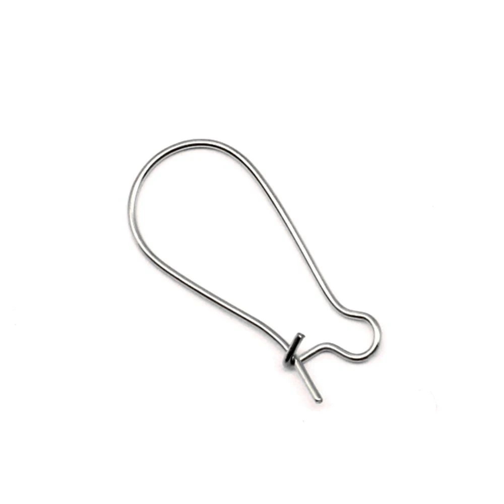 

Square Ear Hooks Charm For Making Jewelry Diy Finding 200pcs 12x24mm