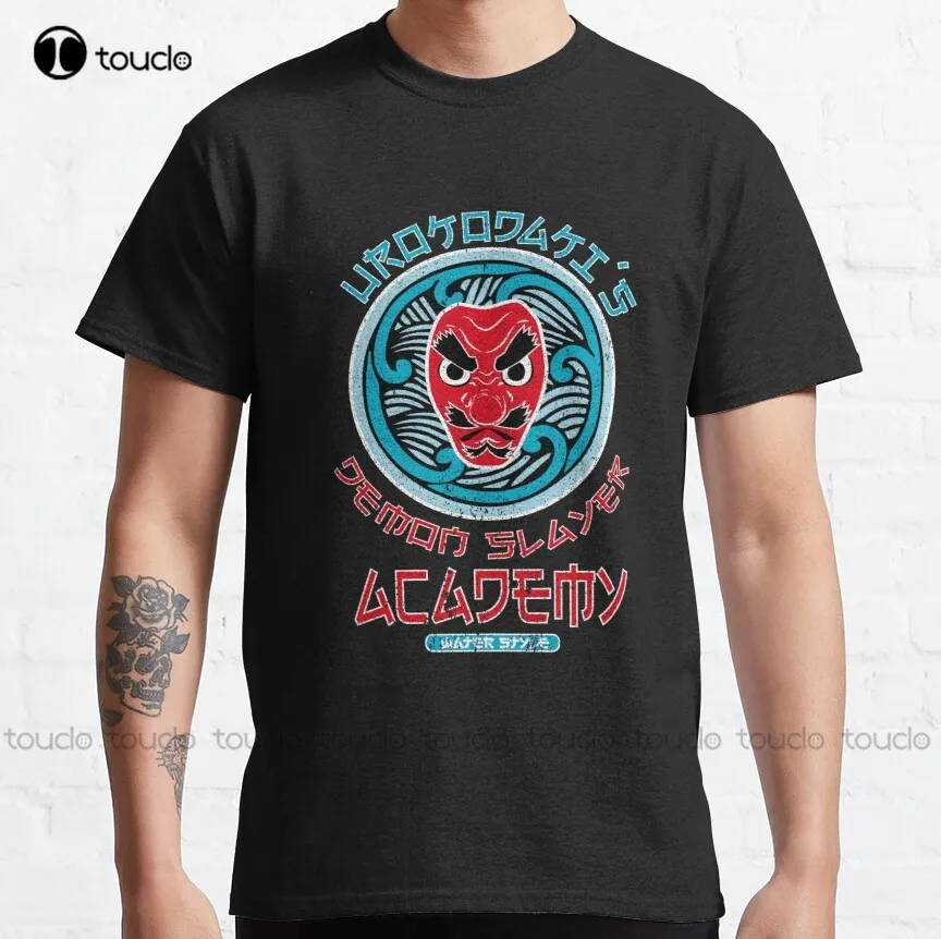 

Demon Slayer (Kimetsu No Yaiba): Urokodaki´S Academy (Grunge Style) Classic T-Shirt Cool Shirts Custom Aldult Teen Unisex Xs-5Xl