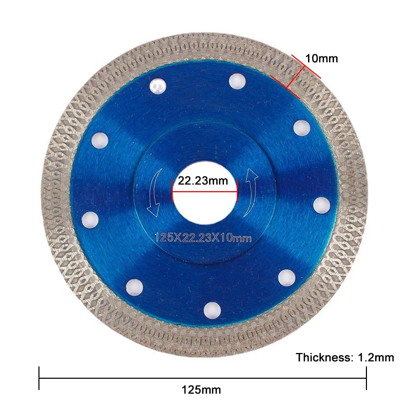 

Алмазный диск для резки камня 105/115/125 мм