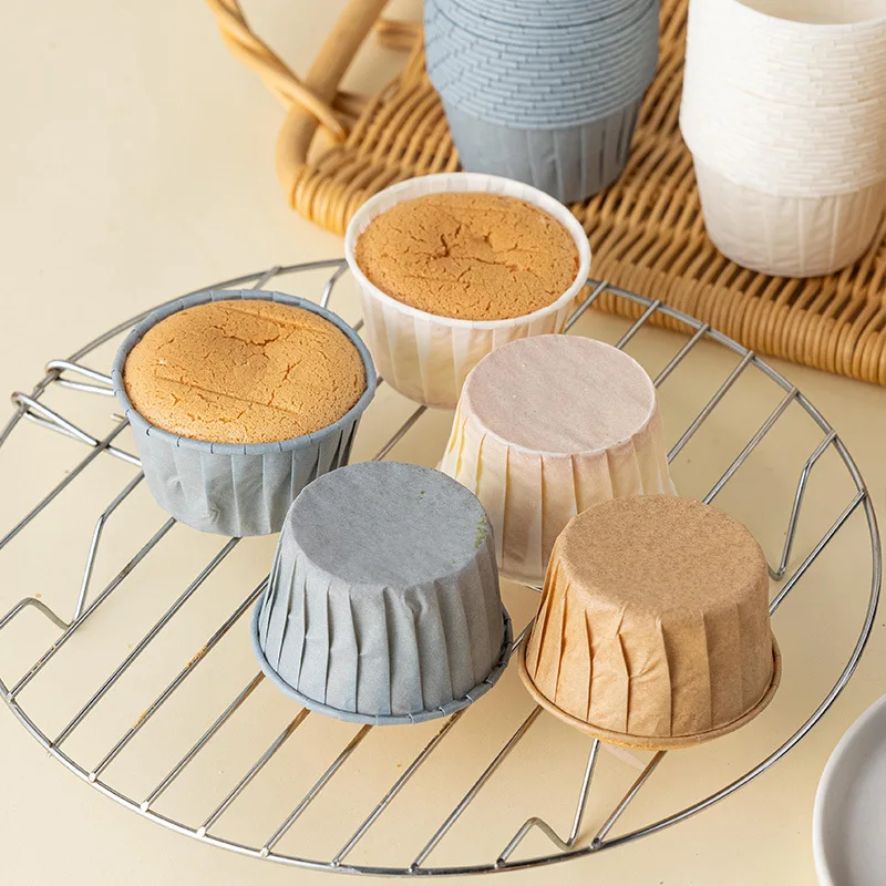 

50PCS Mini Colorful Paper Cake Cupcake Liner Baking Muffin Box Cup Case Party Tray Bakeware Maker Cake Mold Decorating Tools