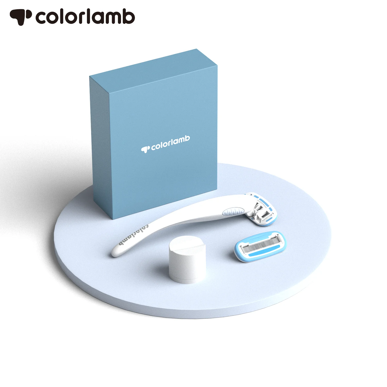 Бритва для женщин Colorlamb, 5 лезвий, для удаления волос в зоне бикини