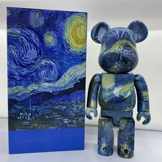 

Фигурка Bearbricked 28 см белая