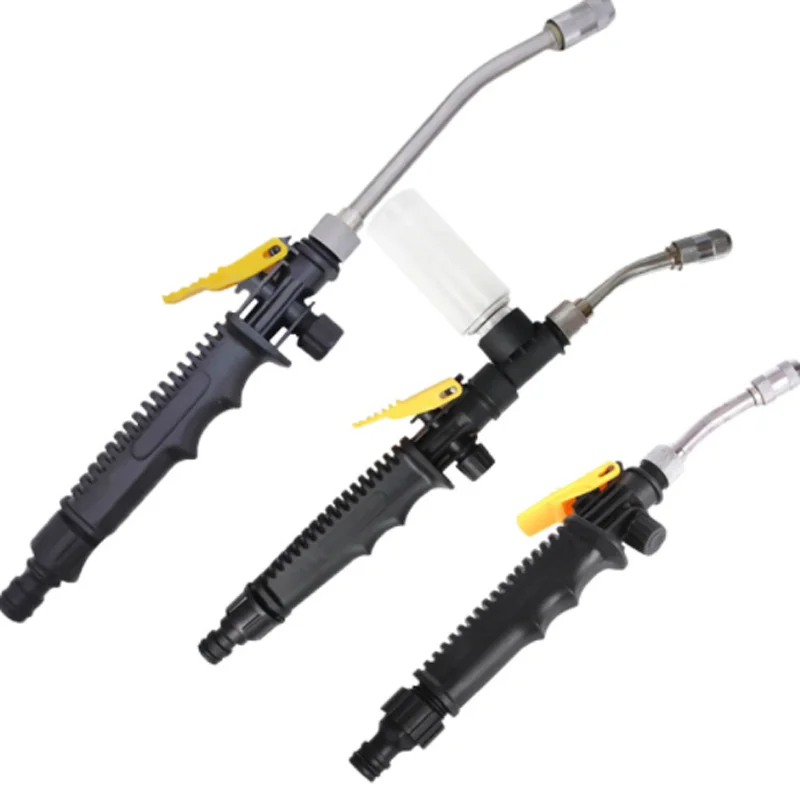 

Водяной пистолет высокого давления для автомойки, мощный распылитель для овощей, садовый шланг, насадка, струйный инструмент