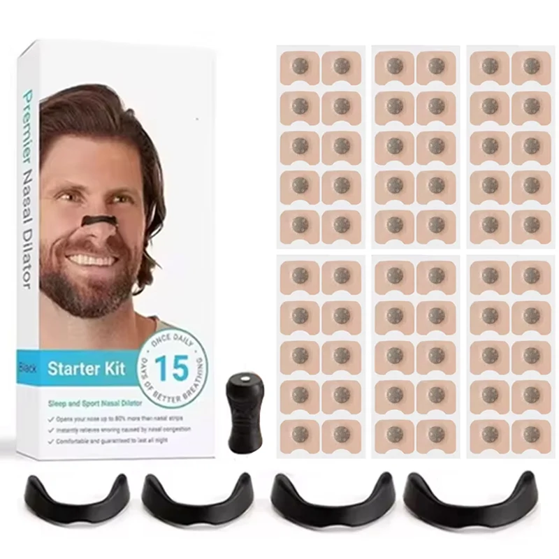 60 шт. носовые полоски расширители дыхания магнитные Стартовые наборы
