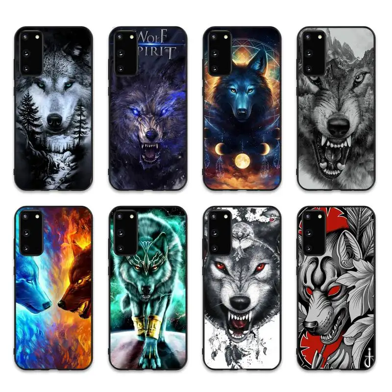 

The Wolf Phone Case for Samsung S10 21 20 9 8 plus lite S20 UlTRA 7edge
