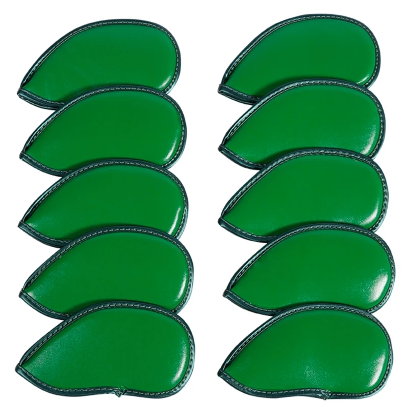 10 шт. железный чехол для головы клюшки гольфа стержня защитный рукав прочный