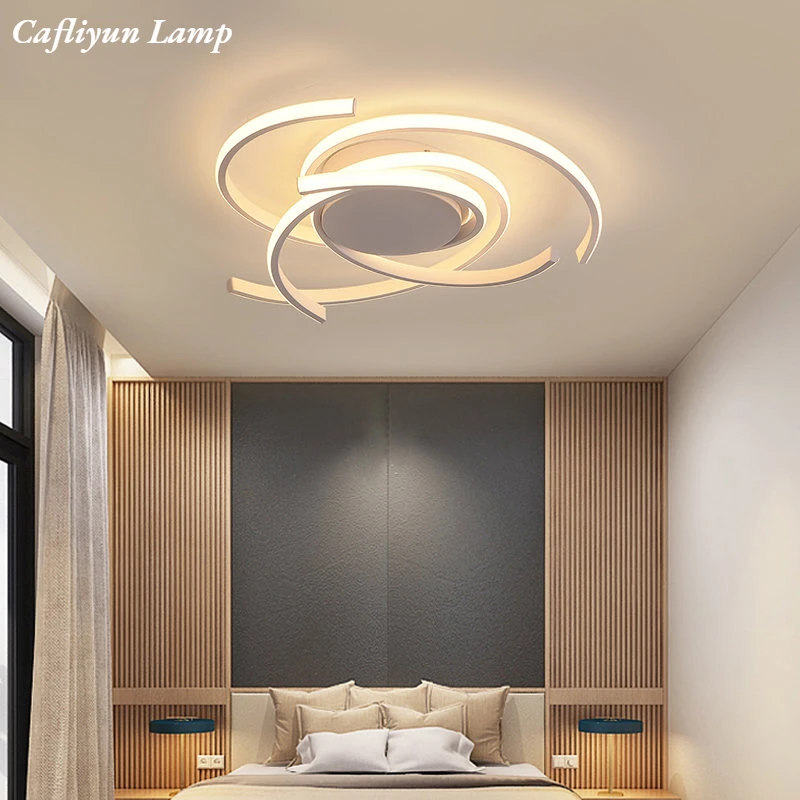 

Modern LED Ceiling Lights 110V 220V Remote Control for Living Room Dining Room Bedroom Study Balcony Lighting with Lamp Fixtures