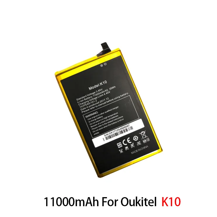 battery For Oukitel K3 K3plus K5 K6 K7 K10 K4000 K5000 K6000 K8000 K10000 Pro plus max High Quality Bateria Li-Polymer Batterie |