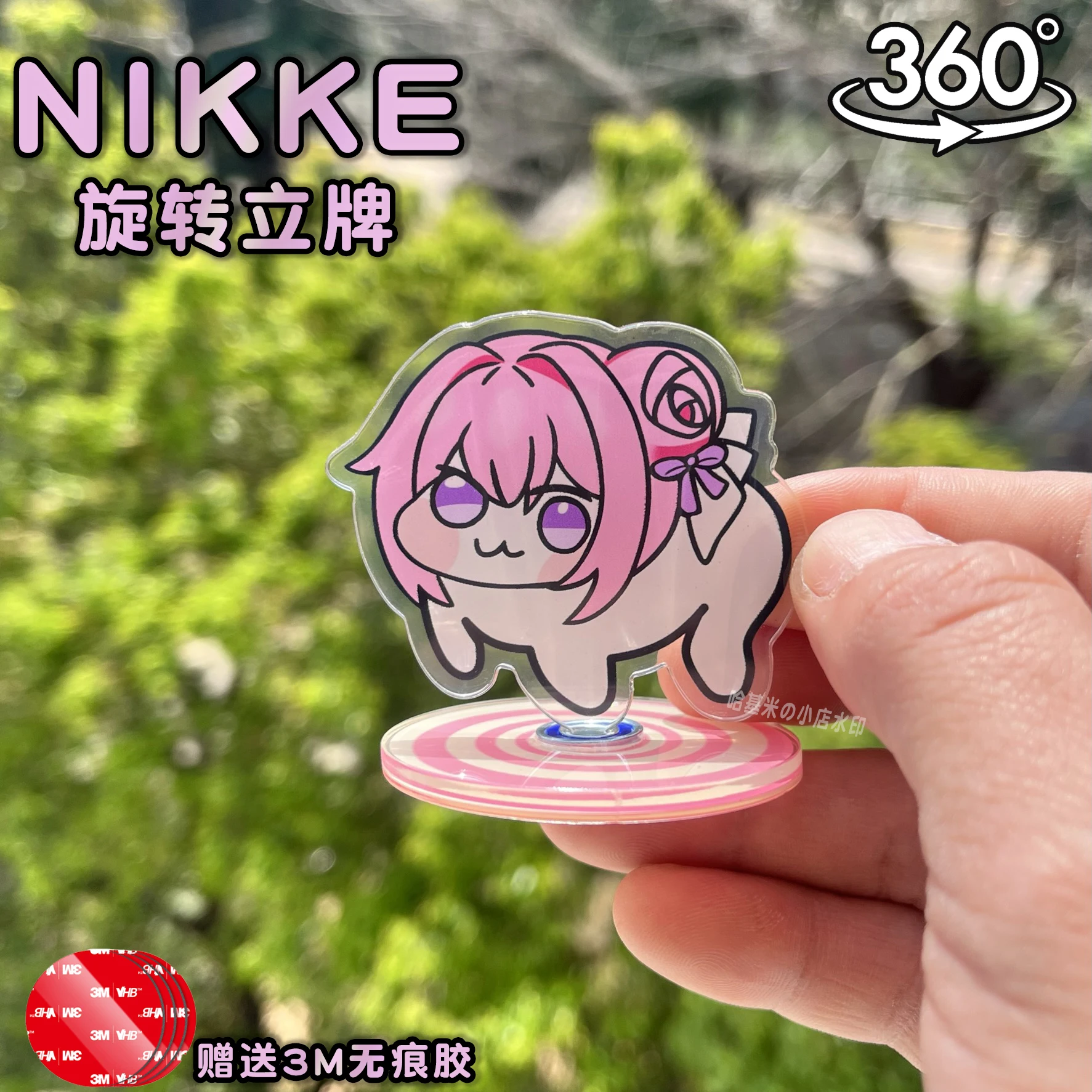 Фото NIKKE The Goddess of Victory акриловая вращающаяся вывеска для фигурки, коллекция аниме, украшение, украшение, аксессуары №1