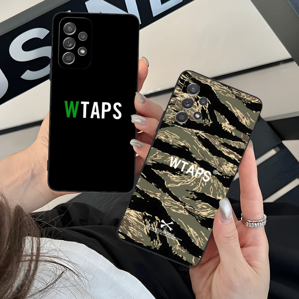 Чехол для мобильного телефона W-WTAPS Samsung Galaxy A91 73 71 70 54 53 52 34 24 23 21 S 5G черный чехол