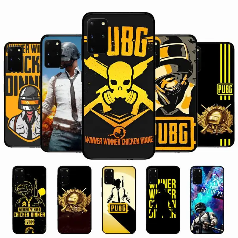 

Winner Chicken Dinner Phone Case for Samsung S10 21 20 9 8 plus lite S20 UlTRA 7edge