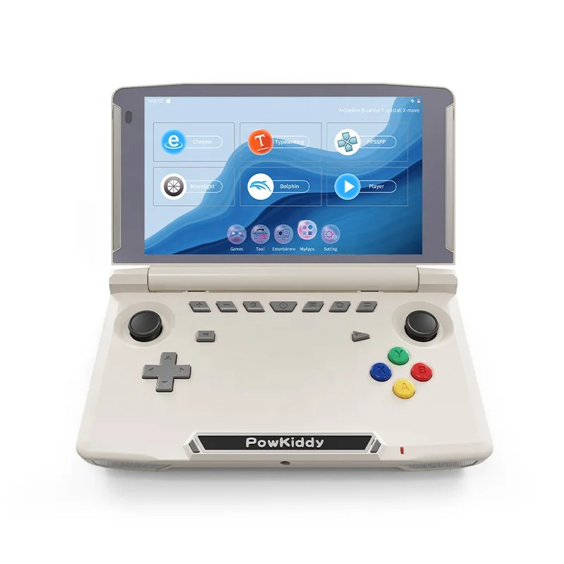 

X18S Flip Retro Handheld Game Player WIFI BT5.0 Android 11 Game Console 5.5 inch IPS Touch Screen 5000mAh Gamepad 2G+64G