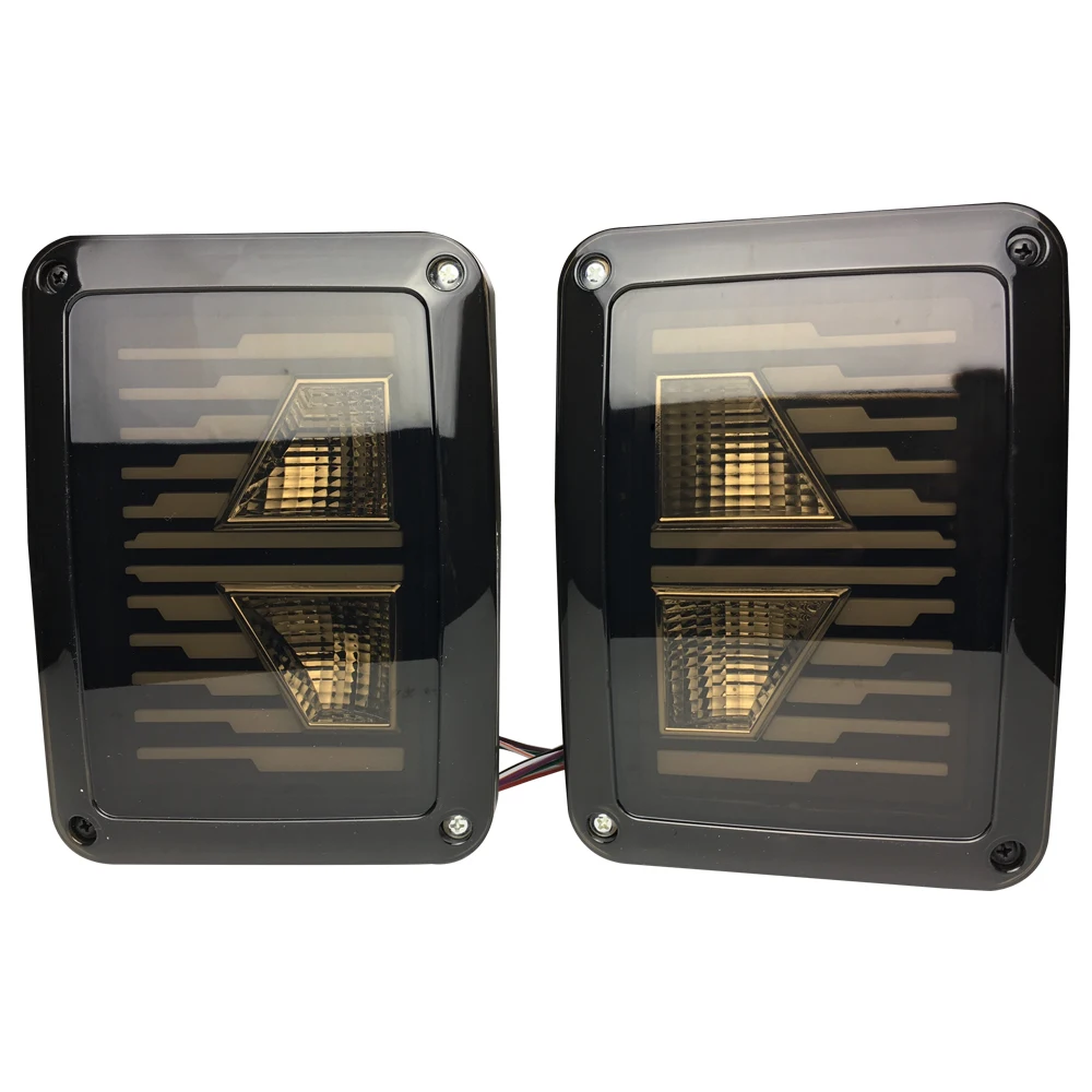 

Lantsun J305 для jeep for wrangler JK аксессуары светодиодные задние фары (версия США и Европейская версия)