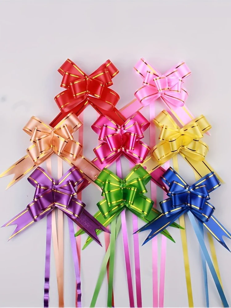 

Пластиковые ленты с бантами, набор из 100 штук