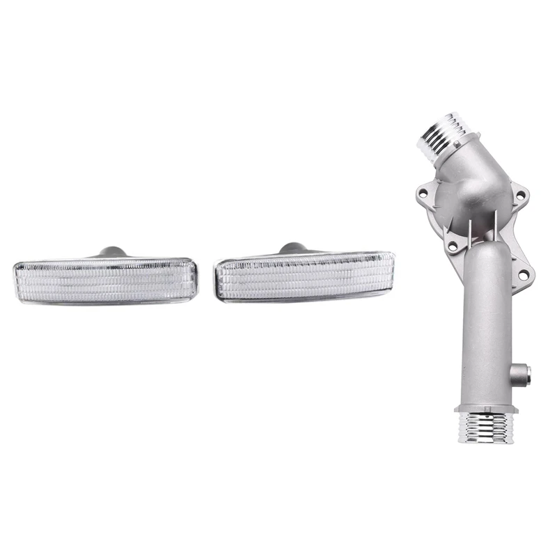 

Корпус термостата для Bmw E39 528I 1997 1998 с 1 паром корпуса светильник пы белый объектив Замена для Bmw 5 серии