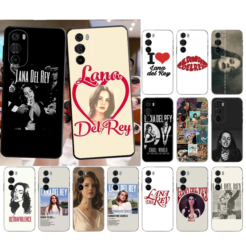 

Lana Del Rey Phone Case for Moto E22i E22 E32 E40 E20 Edge X30 20 Lite 20Pro 30 Neo Ultra Fusion E7Power E7 E6 Plus